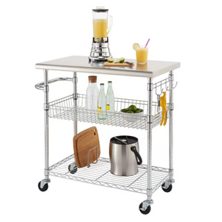 Trinity廚房不鏽鋼檯面推車StainlessKitchenCart86.4*50.8*91CTBFZ-1419