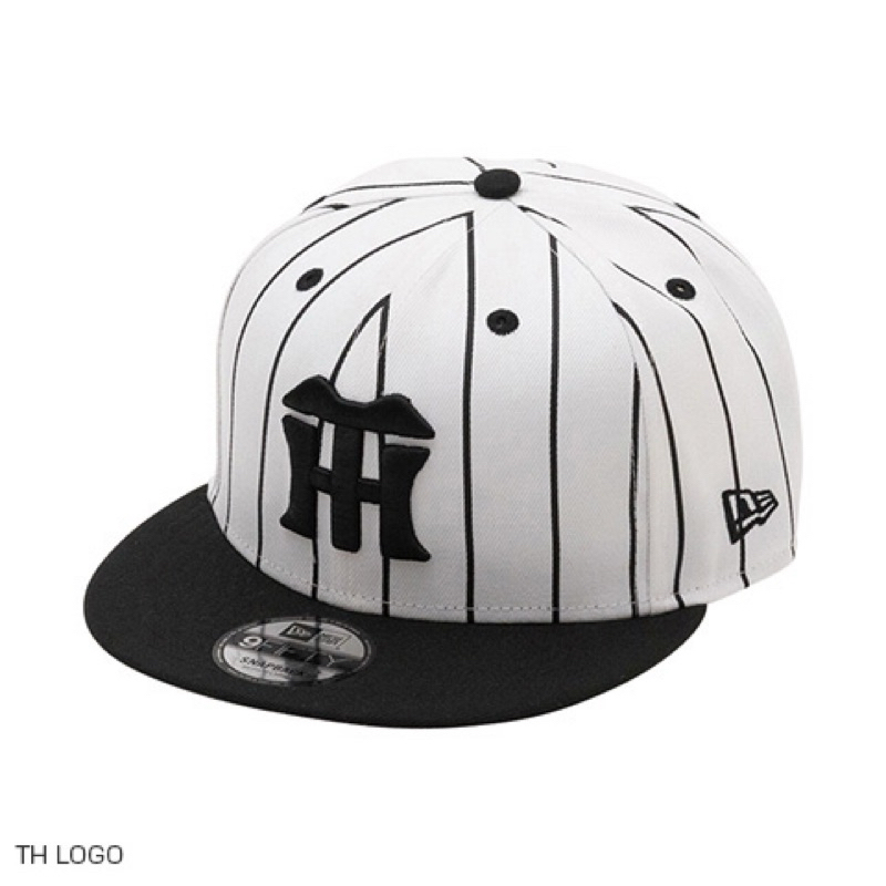代購 阪神虎 NEW ERA 9FIFTY 復古條紋 刺繡LOGO 可調式棒球帽 日本職棒 日職