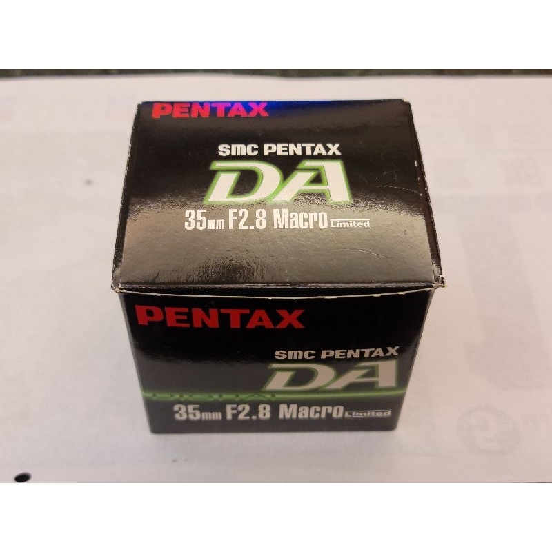 少用近全新 SMC Pentax DA 35mm F2.8 Macro Limited 微距鏡