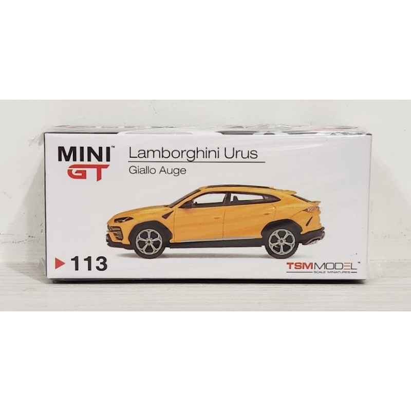 MINI GT 藍寶堅尼 Lamborghini Urus 黃色