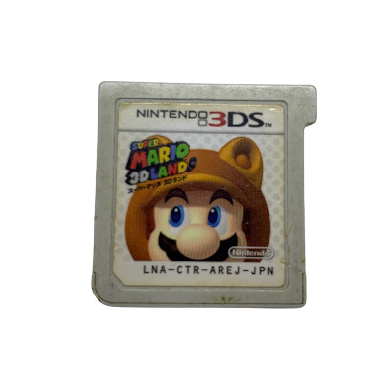 3DS 超級瑪利歐3D樂園  Super Mario 3D Land日版 裸卡 二手
