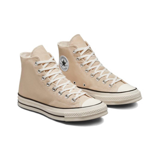 全新-CONVERSE 男女高筒帆布鞋 A03446C #燕麥奶茶 奶茶色 CHUCK 70