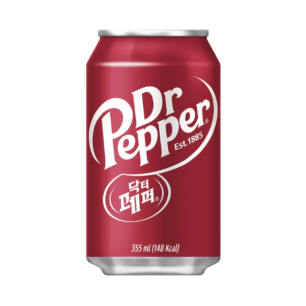 Dr Pepper可樂355ml （鋁罐）Dr Pepper Soft Drink (超商取貨最多僅能10瓶喔)