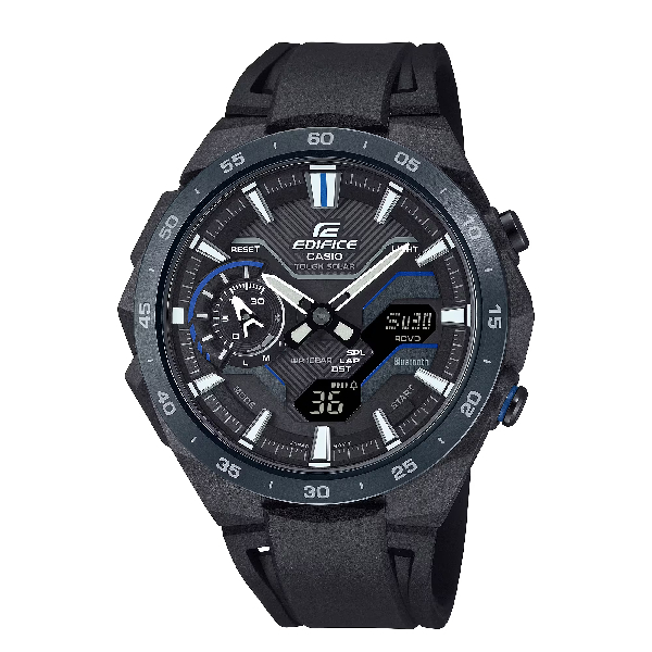 CASIO 卡西歐 ECB-2200PB-1A EDIFICE WINDFLOW藍牙太陽能賽車時尚腕錶 48.2mm