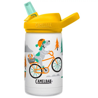 CamelBak 350ml eddy+ kids兒童吸管不鏽鋼保溫瓶(保冰) 單車狗狗