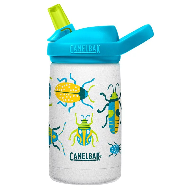 CamelBak 350ml eddy+ kids兒童吸管不鏽鋼保溫瓶(保冰) 昆蟲世界