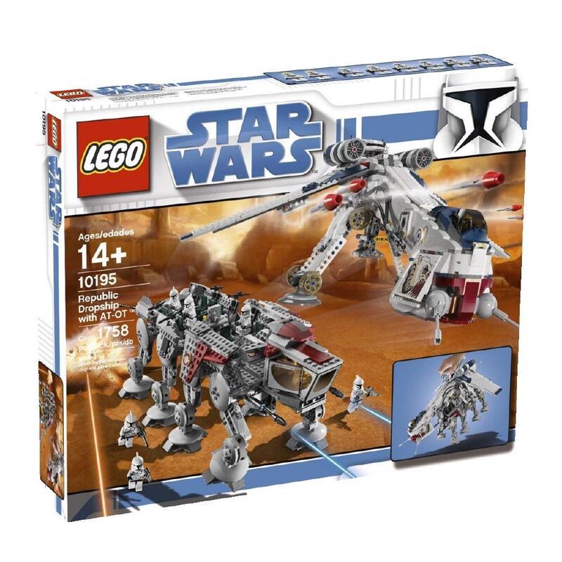 【玩樂高】LEGO 樂高 STARWARS 10195 Republic Dropship with AT-OT全新未拆