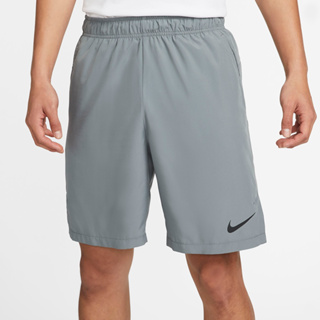 現貨耐吉運動短褲慢跑男款灰Nike 9 inch Woven Shorts