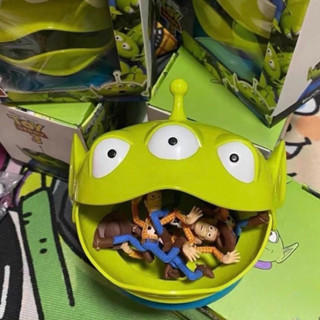 《臺灣現貨.出貨》迪士尼 PIXAR 皮克斯 玩具總動員 胡迪 巴斯光年 三眼怪 置物盒 收納盒 公仔 卡通 動漫 玩具