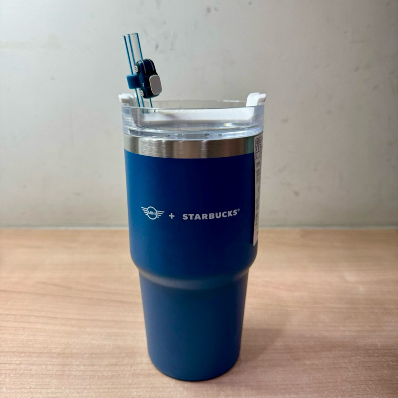 「全網最便宜！」(現貨免運）韓國星巴克 STARBUCKS X MINI Cooper 史丹利 不鏽鋼 藍 霧面 隨行杯