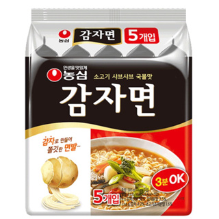 農心馬鈴薯麵5入境內版 韓國原裝進口