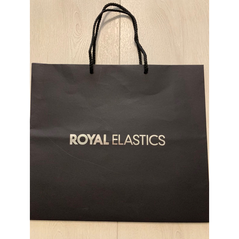 ROYAL ELASTICS 重磅紙感 品牌紙袋 提袋 禮物袋