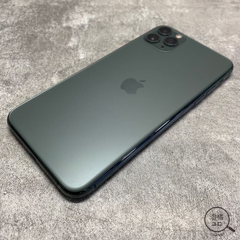 『澄橘』Apple iPhone 11 Pro Max 64GB (6.5吋) 美版 綠《二手 無盒裝》A67385