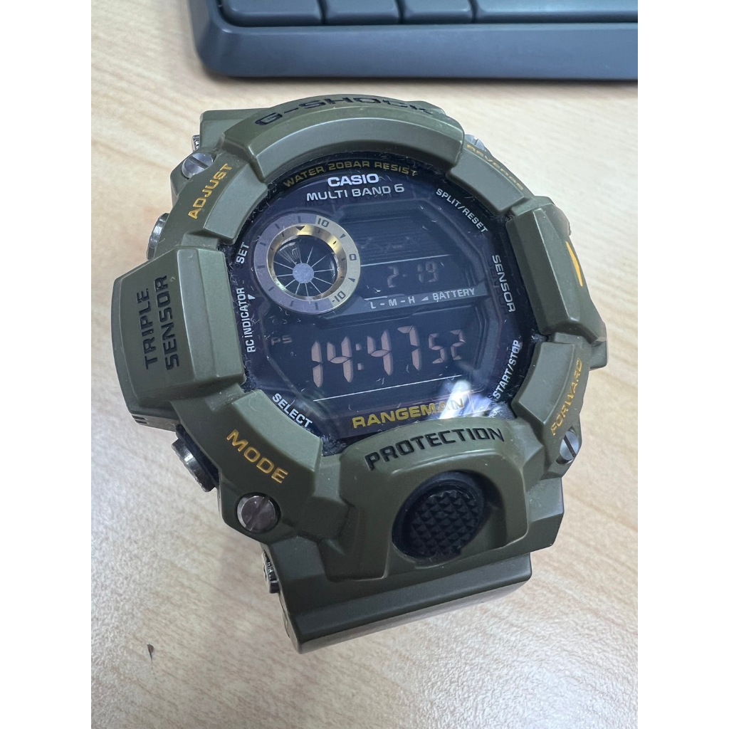 CASIO G-SHOCK GW-9400-3D RANGEMAN聯名款 太陽能電波 GW-9400