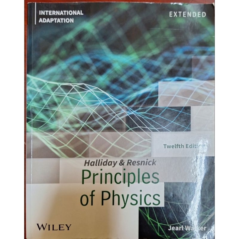 Halliday&amp;Resnick Principles of Physics