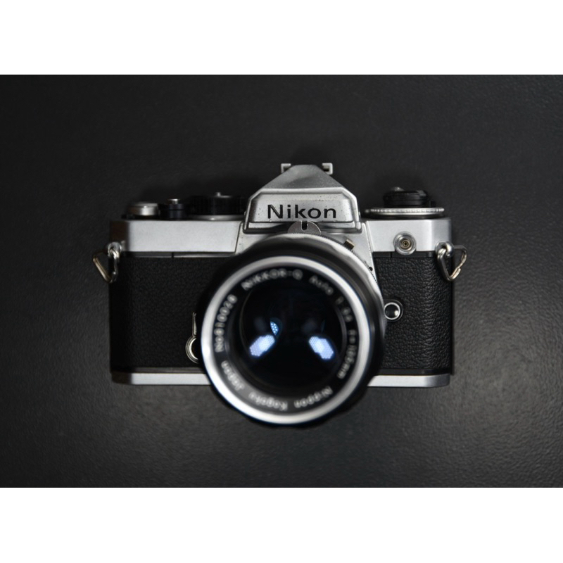 【經典古物】尼康 Nikon FE (1978年) Nikkor-Q Auto 135mm f3.5 底片相機 單眼相機