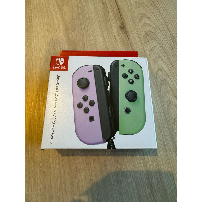 全新 任天堂 Switch Joy-Con控制器 新款顏色：粉紫、粉綠