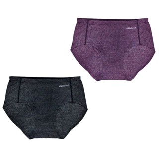 【WILDLAND 荒野】女銀纖維抗菌除臭無痕三角褲 黑 芋紫色 W1699 內褲 無痕內褲