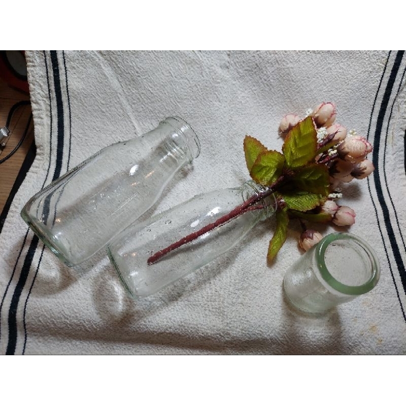透明花瓶玻璃瓶 空瓶 星巴克飲料玫瑰四物飲空瓶 玻璃罐 空罐 空瓶子 空罐子