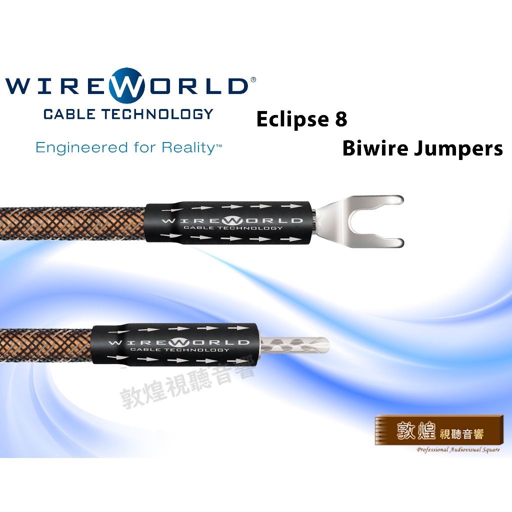 【敦煌音響 x WireWorld】Eclipse 8 Biwire Jumpers 喇叭跳線(1組4入)🎁聊聊有驚喜🎁