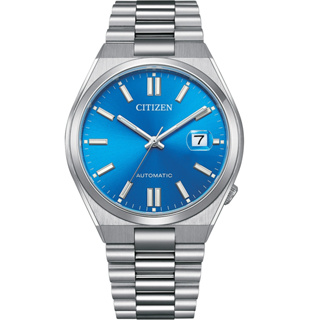 ∣聊聊可議∣CITIZEN 星辰 X PANTONE Nowstalgia 亞洲限定炫光藍 經典機械錶 NJ0158-8