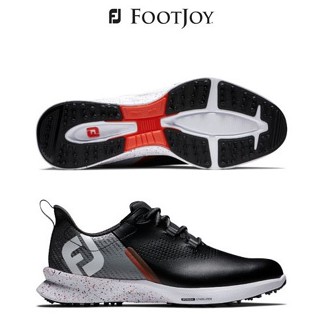 FootJoy Fuel 男鞋(無釘) #55428 ,黑/灰/紅 無釘鞋