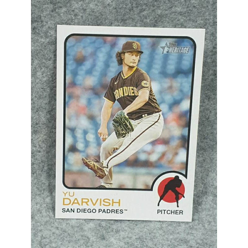 2022 Topps Heritage #552 達爾比修 Yu Darvish San Diego Padres