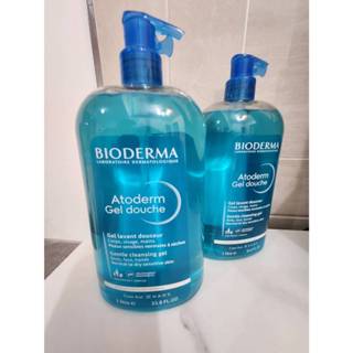 BIODERMA Atoderm 超溫和沐浴露 1000ml 藍瓶-清新海洋香/凝露質地/提高肌膚含水量（嬰兒、成人）