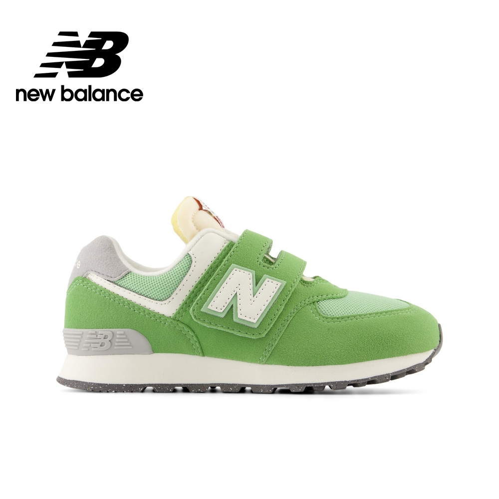 【New Balance】 NB 童鞋_中性_綠色_PV574RCC-W楦 574