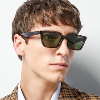GUCCI GG1539S 古馳太陽眼鏡｜復古潮流防紫外線方框墨鏡 男生品牌眼鏡框【幸子眼鏡】
