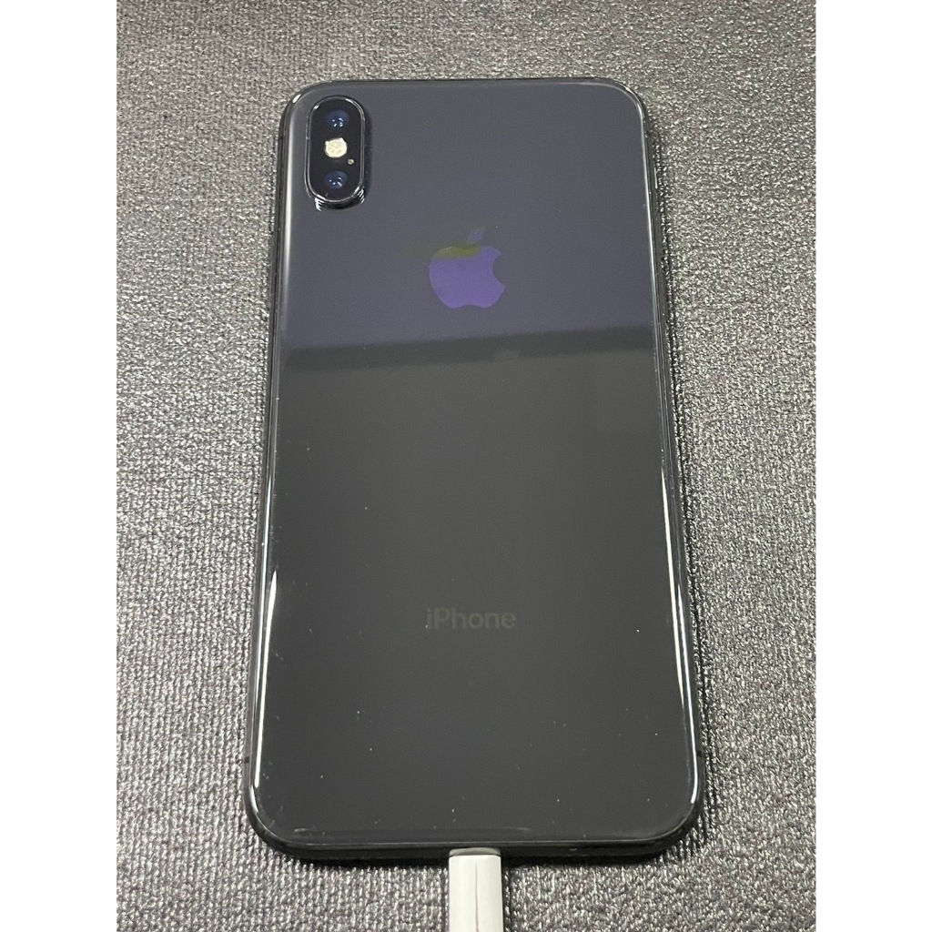 【有隻手機】Apple iPhone X 64G 太空灰色(工作機、備用機)-電池(100%)-二手的手機