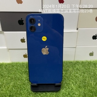 【請看內文】APPLE iPhone 12 64G 6.1吋 藍色 蘋果 瘋回收 板橋 新埔 捷運 可自取 1341