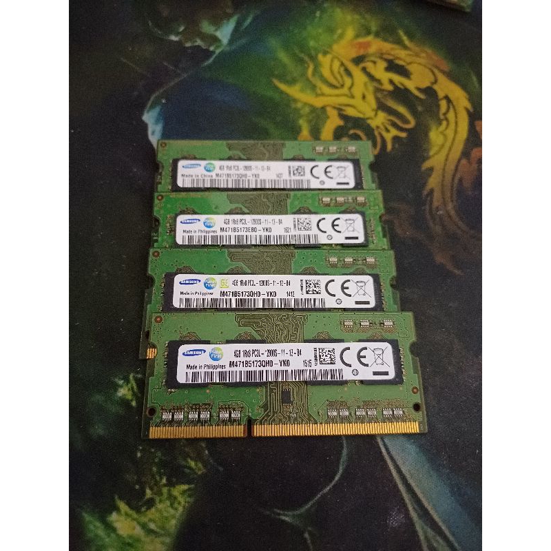 三星 DDR3 1600 16G(4g*4) 低電壓 筆電用 DDR3L 筆電記憶體