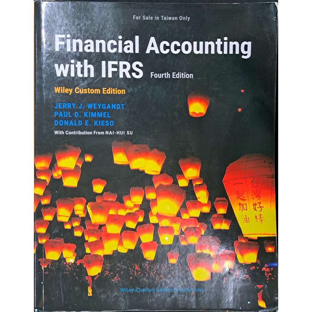 Financial Accounting with IFRS Wiley Custom Edition 4/e 二手良品
