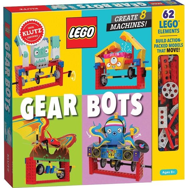 【樂高三創客】Klutz_Lego Gear Bots(樂高積木齒輪機器人)