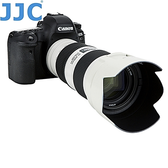 又敗家JJC佳能副廠Canon遮光罩ET-78B遮光罩適70-200mm f4L IS USM II相容Canon原廠