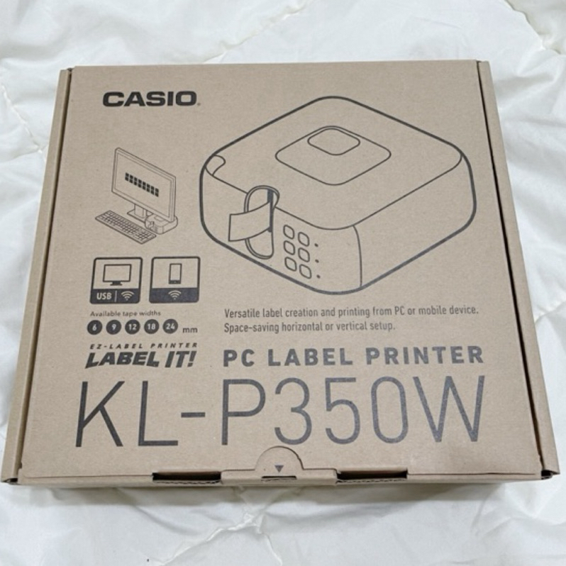 全新 [CASIO] KL-P350W / 標籤印字機