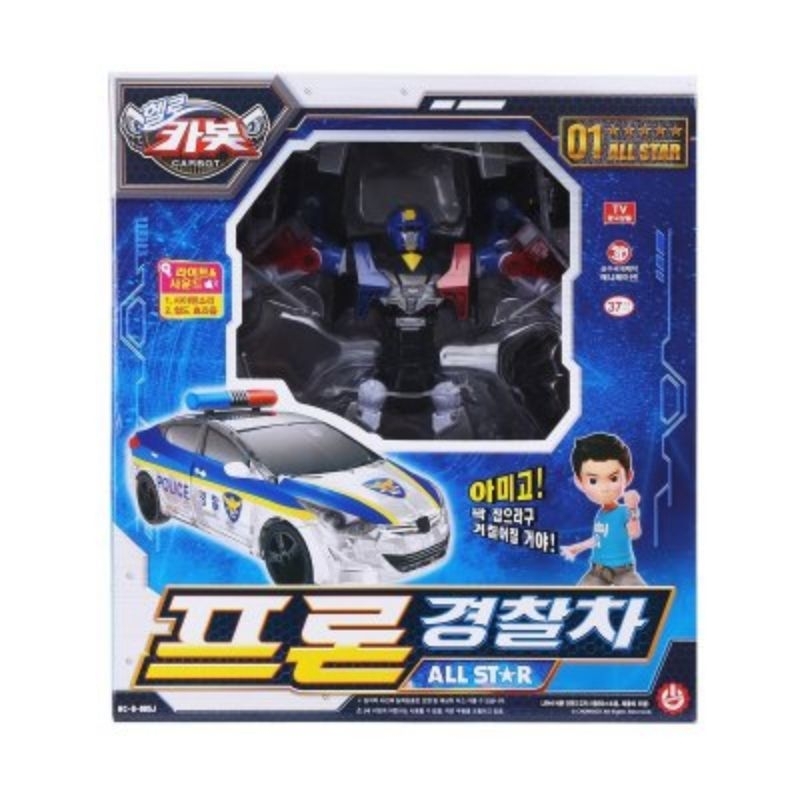 可超取🇰🇷韓國境內版 Hello carbot 衝鋒戰士 警探酷雷 警車 變形 機器人 all star