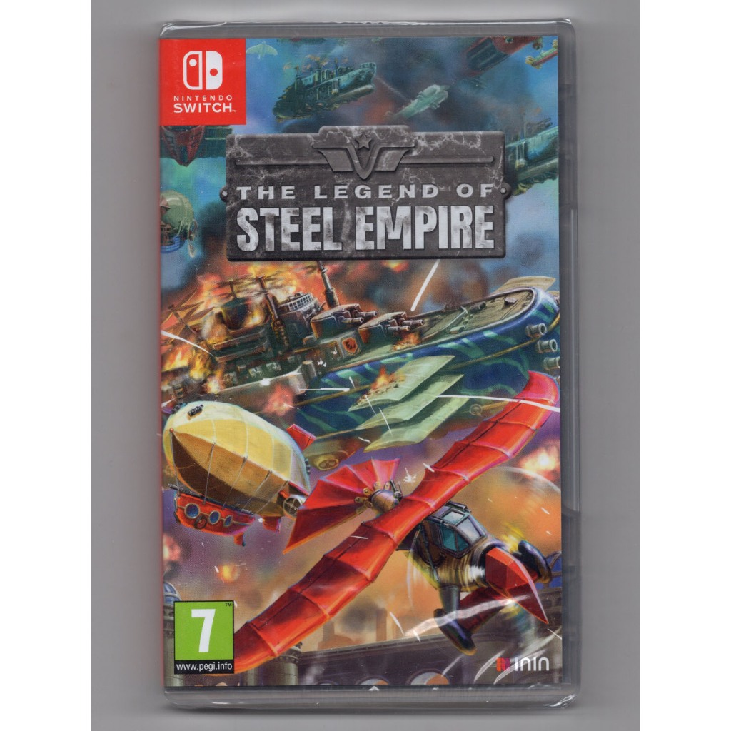 【補貨中】全新 NS Switch 鋼鐵帝國傳奇 The Legend of Steel Empire 2D 橫向射擊