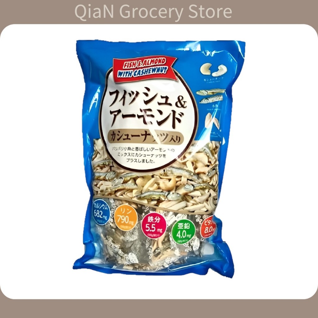 🛫臺灣現貨 現貨秒出🛫日本好市多 改包裝加量 costco 限定大容量 杏仁 小魚乾 420g