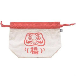 ˙ＴＯＭＡＴＯ生活雜鋪˙日本進口雜貨AND緣起物達摩富士山滿版帆布束口袋 便當袋 萬用袋(現貨+預購)
