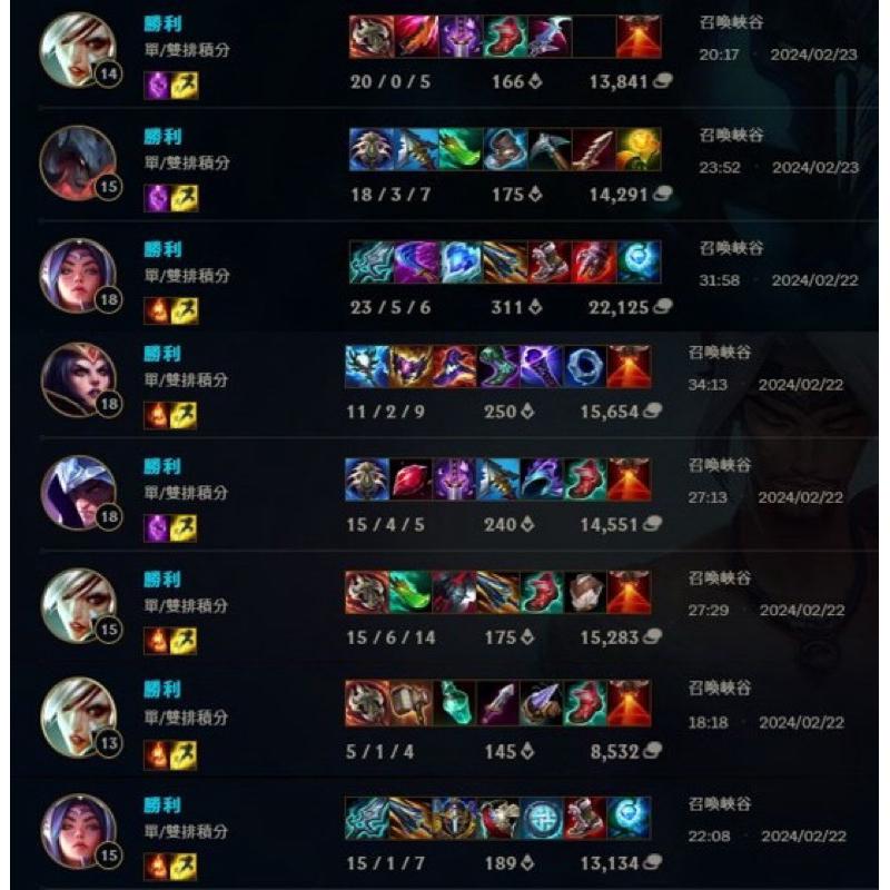 《Y工作室🔥》台服LOL積分專業代陪打