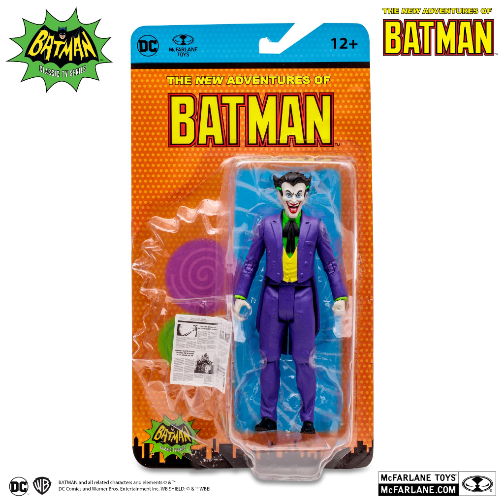 全新現貨 麥法蘭 DC Retro 小丑 蝙蝠俠新冒險 復古吊卡 Retro BATMAN 1966