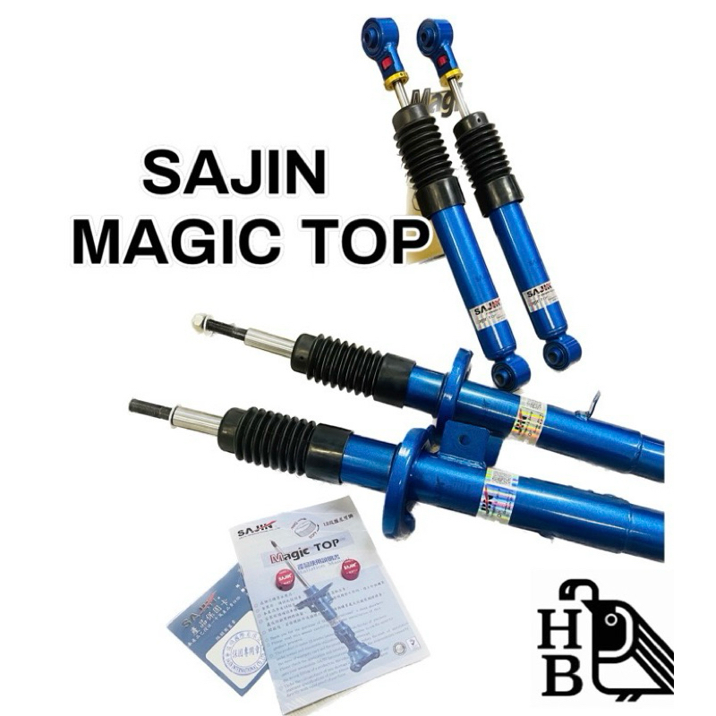 （HB虹惠）  CAMRY(01-18) SAJIN MAGIC TOP/STRONG TYPE原廠型避震器短彈簧