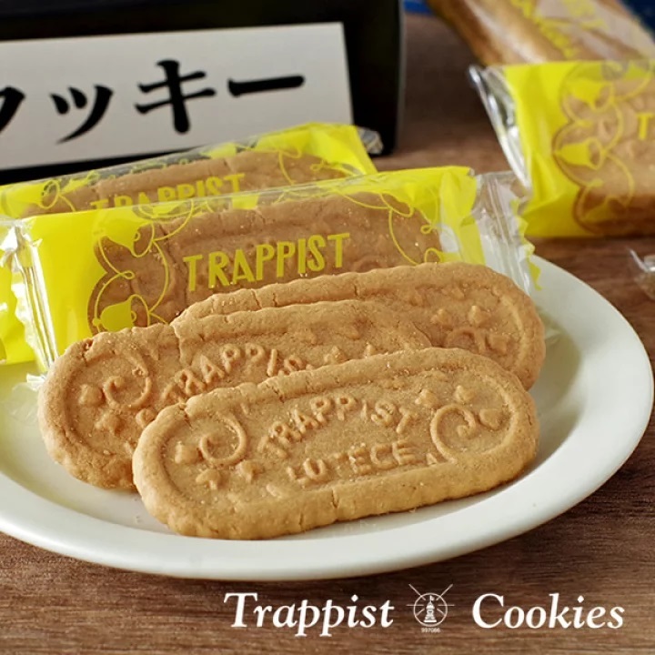 日本伴手禮 / 函館 特拉皮斯汀女子修道院 Trappist Cookie 12入 奶油餅乾 / 白色戀人 詩特莉 即期
