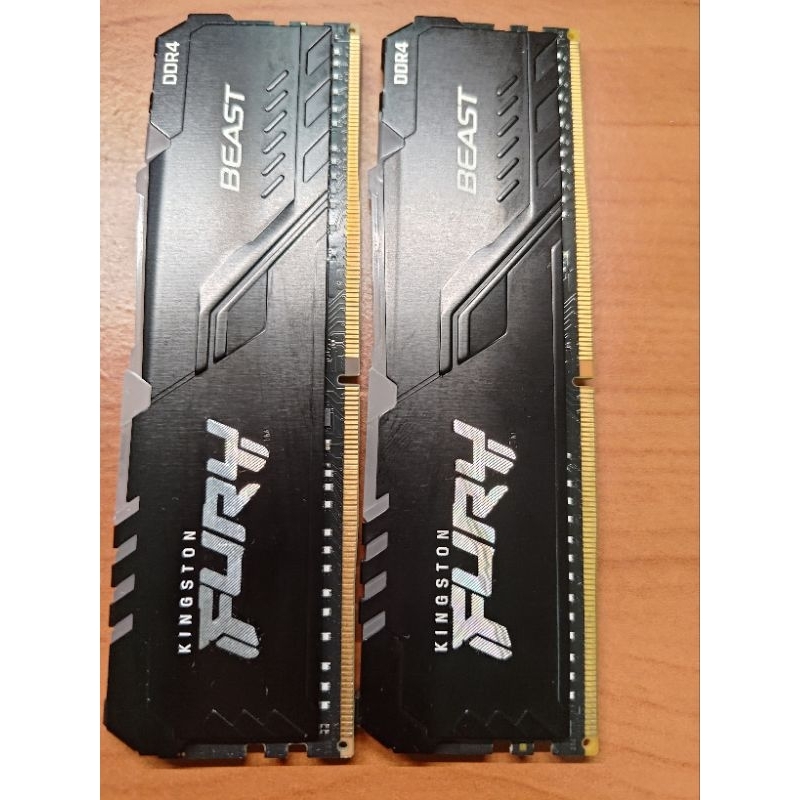 二手 Kingston FURY Beast DDR4 RGB 記憶體