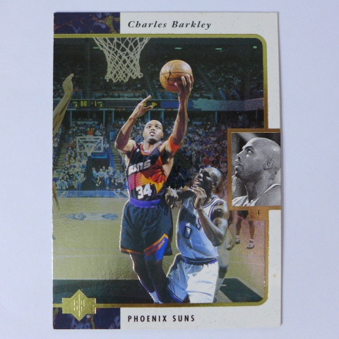 ~Charles Barkley/巴克利/名人堂/惡漢~1996年UD SP.NBA籃球卡