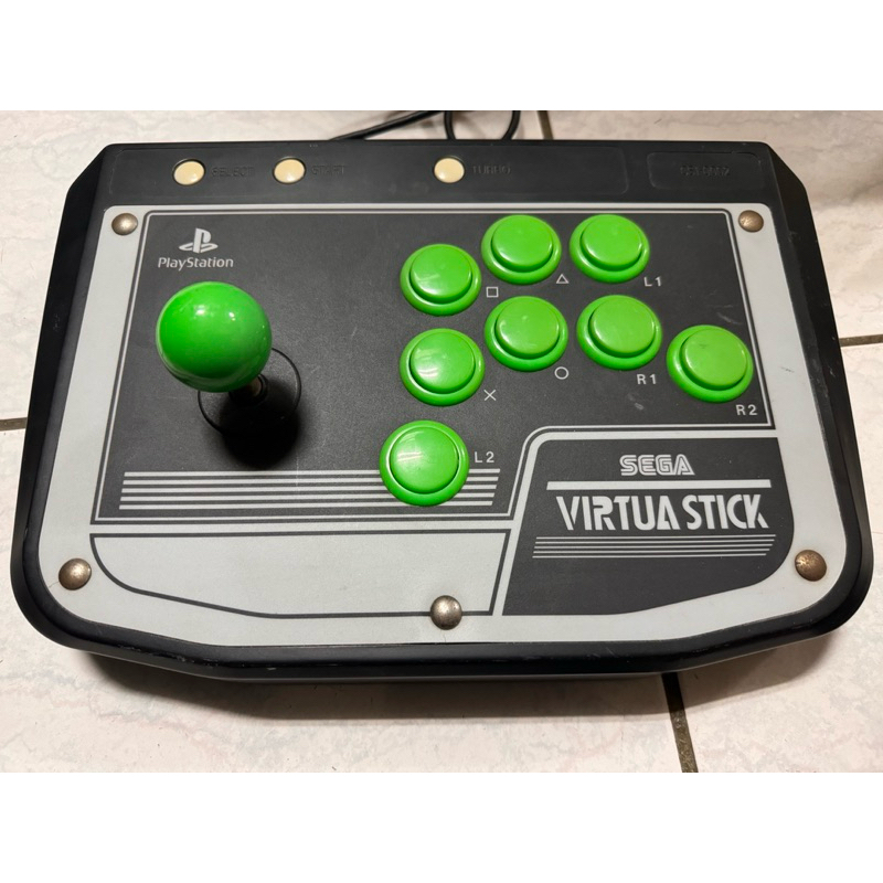 Sega virtua stick ps ps2 全清水 格鬥 大型搖桿 快打 鐵拳 kof