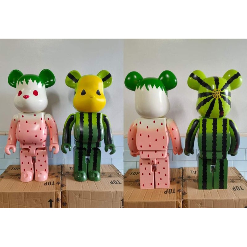 中租零卡分期 全新拆檢 BE@RBRICK CLOT  西瓜 1000% 草莓 1000% 西瓜草莓 1000%