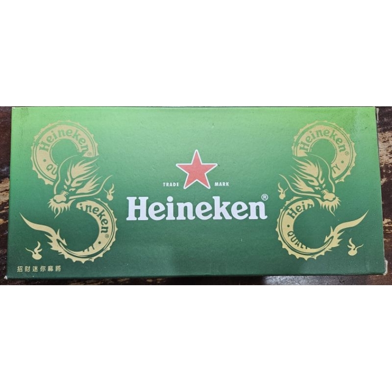 Heineken海尼根 招財迷你麻將-典藏版